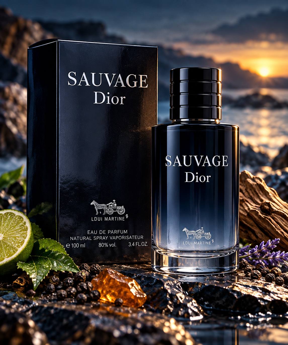 SAUVAGE DIOR ATIRI 100mlg Original Dubai